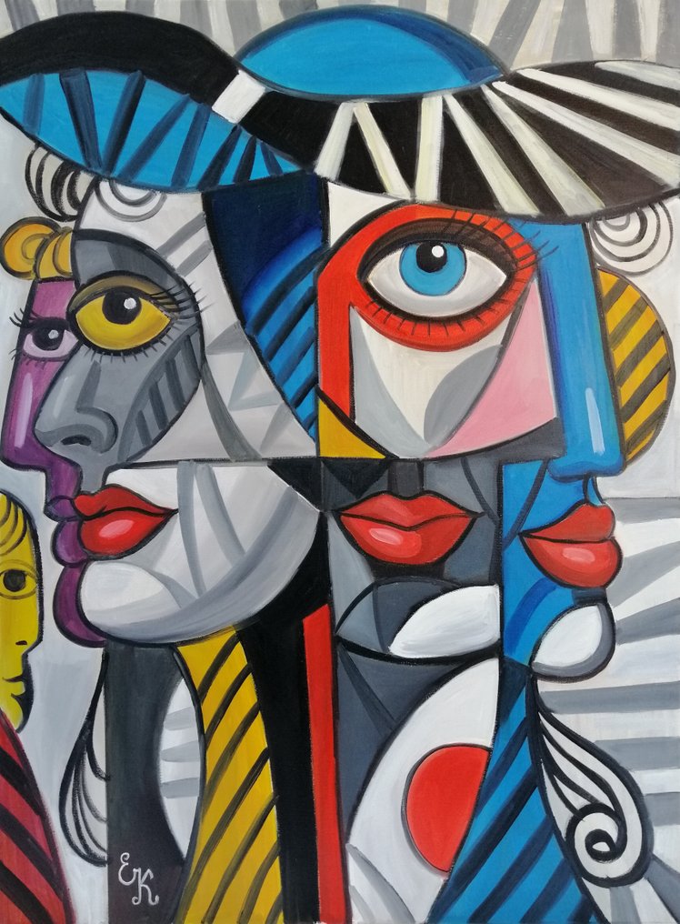 Elena Khmeleva - Muse au chapeau. Large #1.0