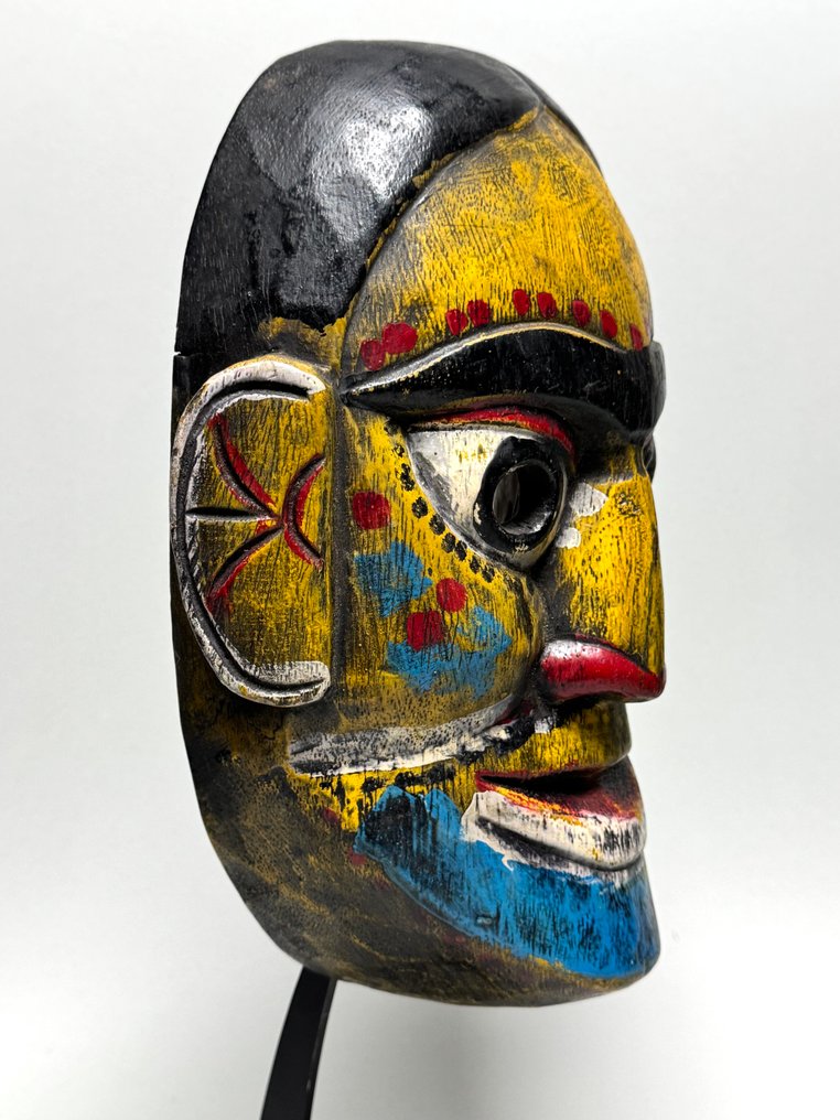 Ινδουιστική μάσκα - Καλή Μάσκα - Νοτιοανατολική Νεπάλ  (χωρίς τιμή ασφαλείας) #4.3