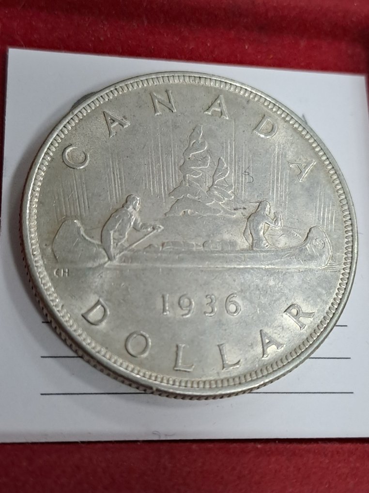 Καναδάς. George V. Dollar 1936  (χωρίς τιμή ασφαλείας) #1.0