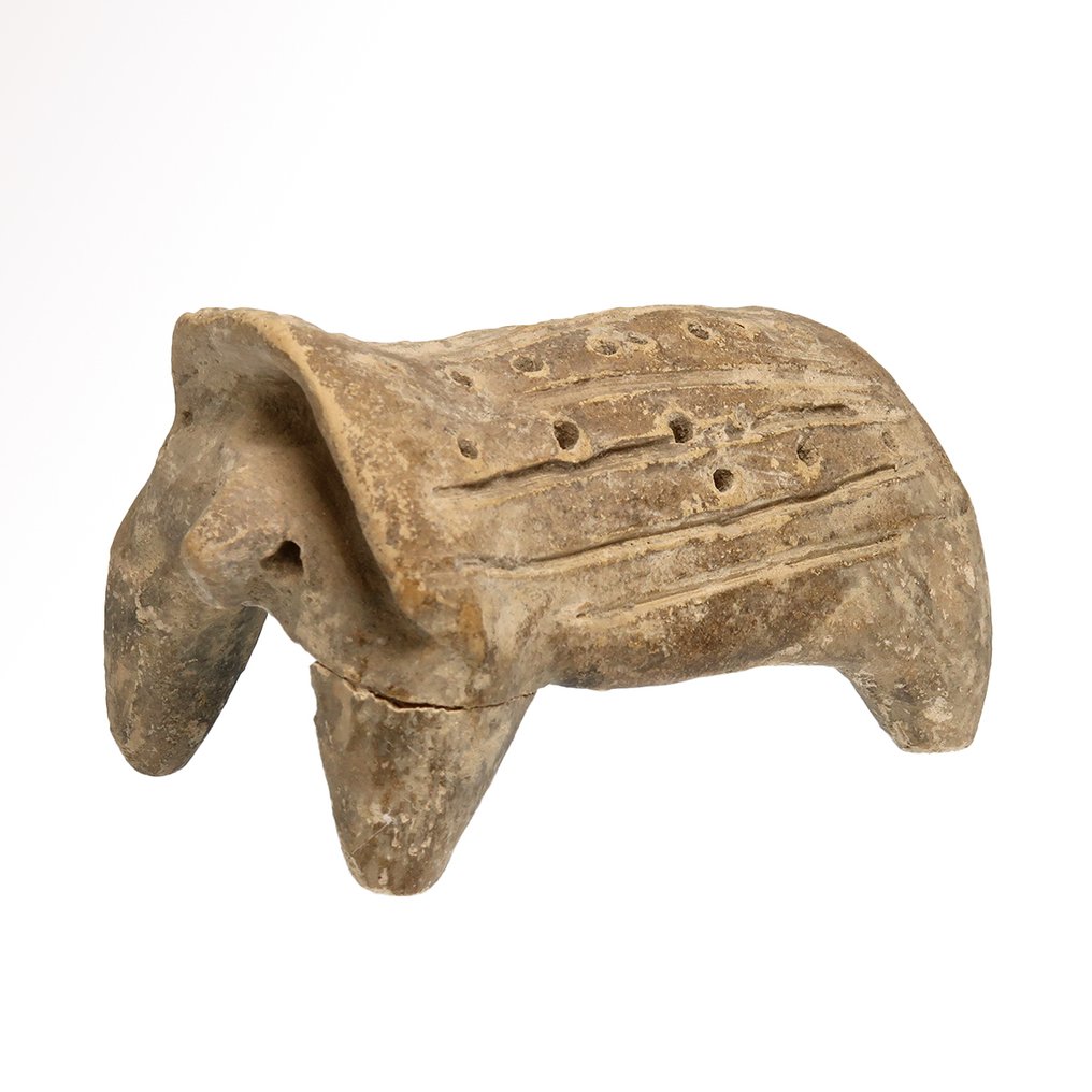 Συρο-Χιττιτικό Terracotta Εικόνισμα σκαντζόχοιρου. #1.0