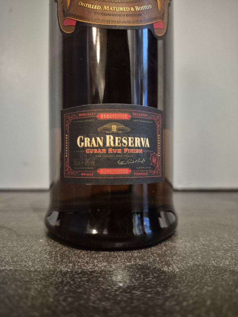 Glenfiddich 21 years old Gran Reserva - C. Rum Finish  - b. Δεκαετία του 2000 - 70cl #2.1