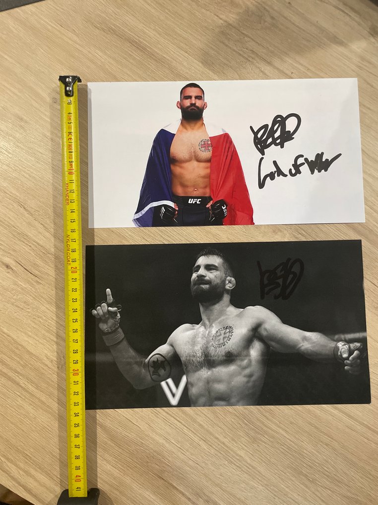 Benoit saint Denis - Photographies autographiées de combattant MMA #4.3