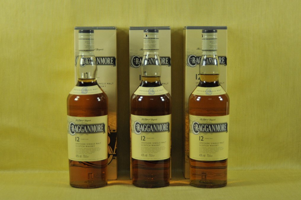 Cragganmore 12 years old  - 70厘升 - 3 瓶 #1.0