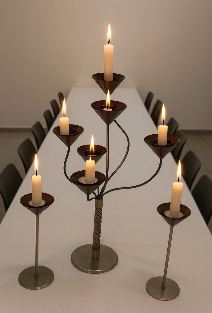 烛台 (3) - 金属, 铜, 钢 #1.0