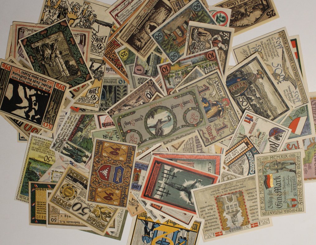 Germany. - 103 Notgeldscheine 1920's  (No reserve price) #1.0