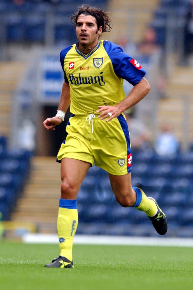 Chievo Verona - 義大利甲組足球聯賽 - Simone Perrotta - 2003 - 足球衫 #2.1