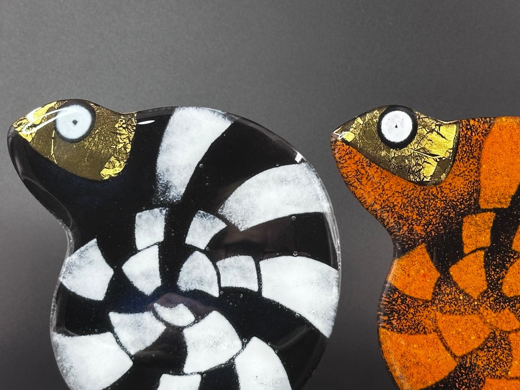 Studio Habrat - Figuriini - Cameleon (2) - fusing #3.2