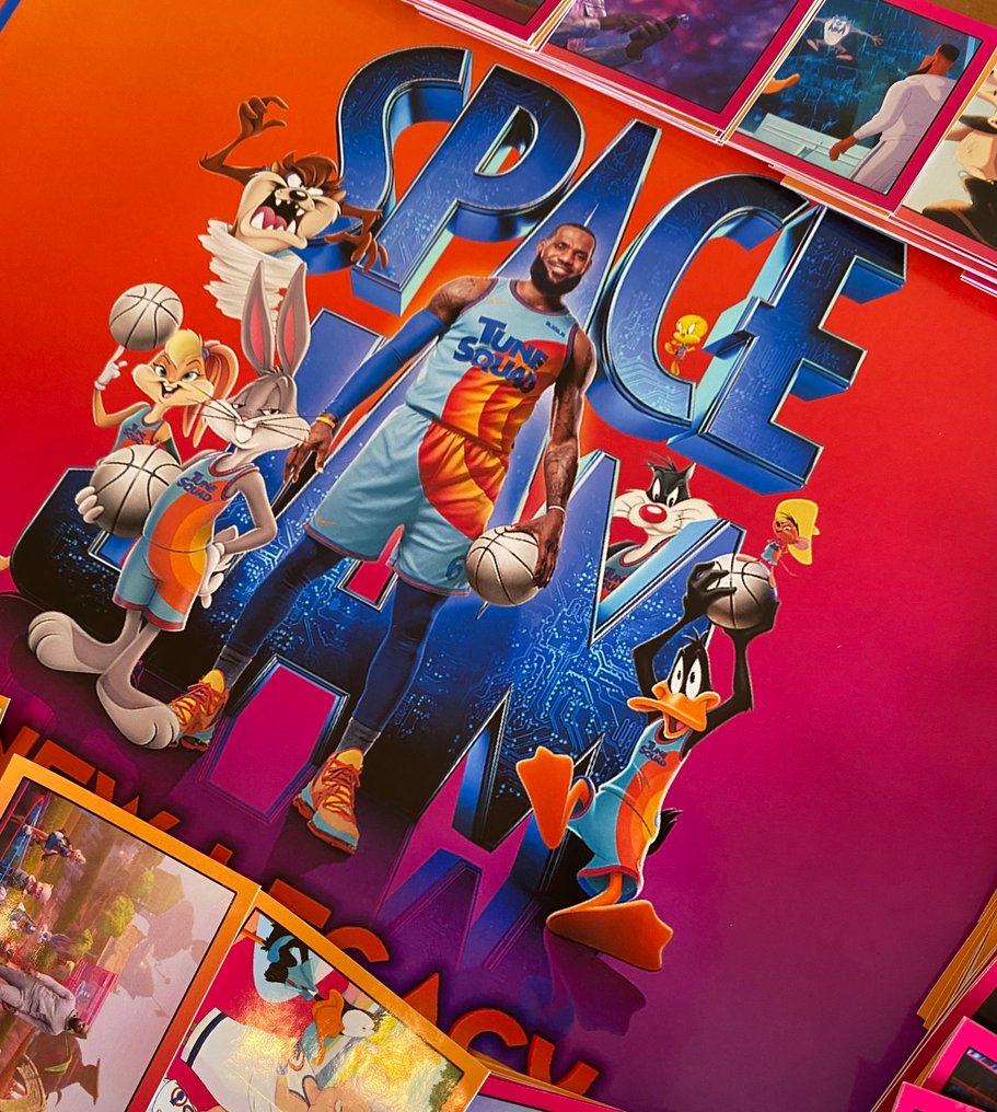 Space Jam: A New Legacy album + 139 cromos a pegar Lebron James nba - 129 Ολοκληρωμένο σετ #3.2