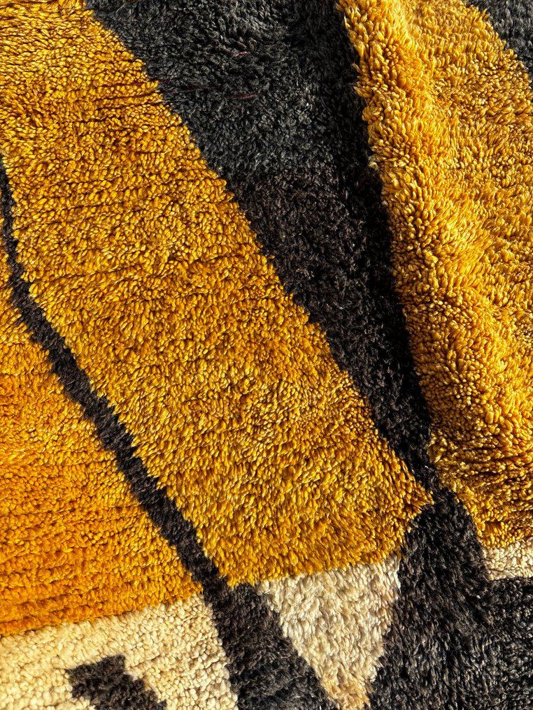 Μαροκινό χαλί Boujad από φυσικό μαλλί – τολμηρή διακοσμητική δήλωση για σύγχρονο εσωτερικό. - Χαλί - 270 cm - 175 cm - Χειροποίητο χαλί από μαλλί #4.3