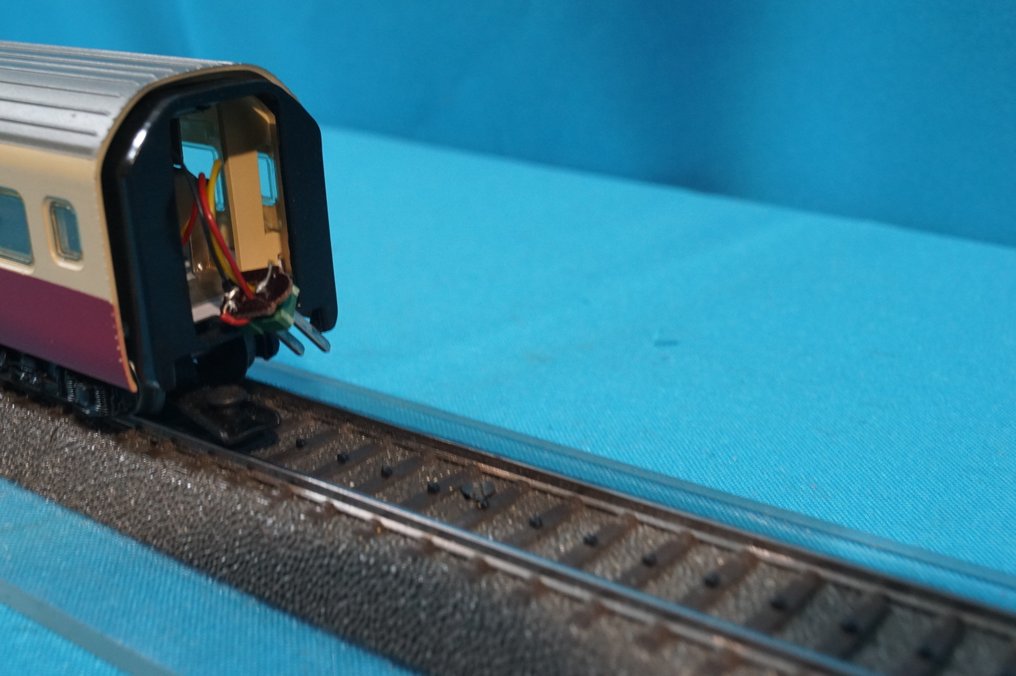 Märklin H0 - 4071 - Ηλεκτροκίνητη ατμομηχανή (1) - 4071 NS - SBB CFF επέκταση βαγονιού σκούρο κόκκινο. - SBB-CFF #4.3