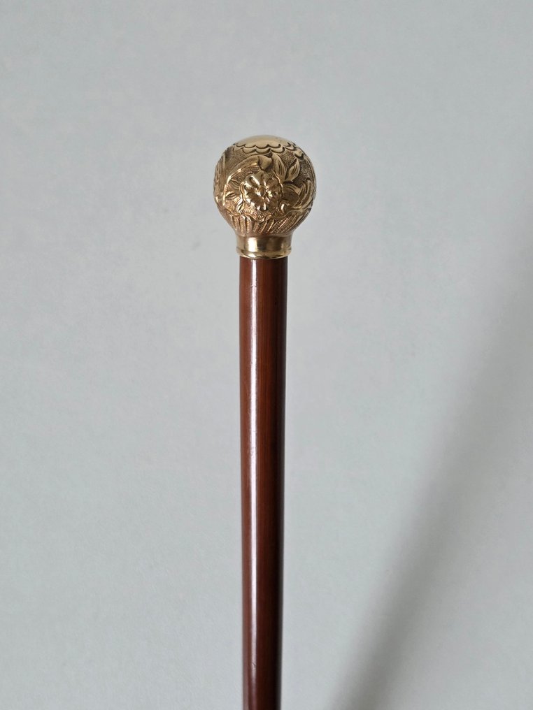 Gedetailleerde Μπαστούνι - Ξύλο, Μέταλλο - Bloemdecor Art Nouveau #4.3