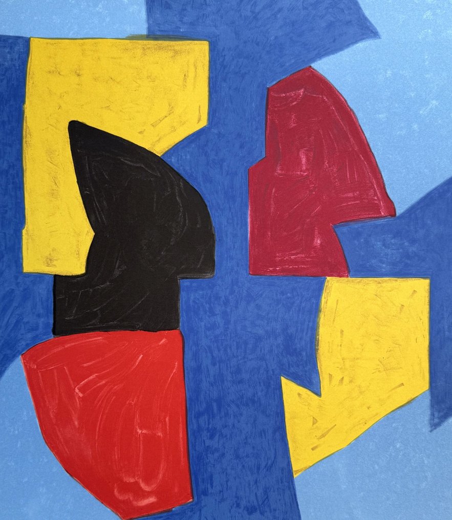 Serge Poliakoff (1900-1969) - Composition bleue, rouge, jaune #2.1