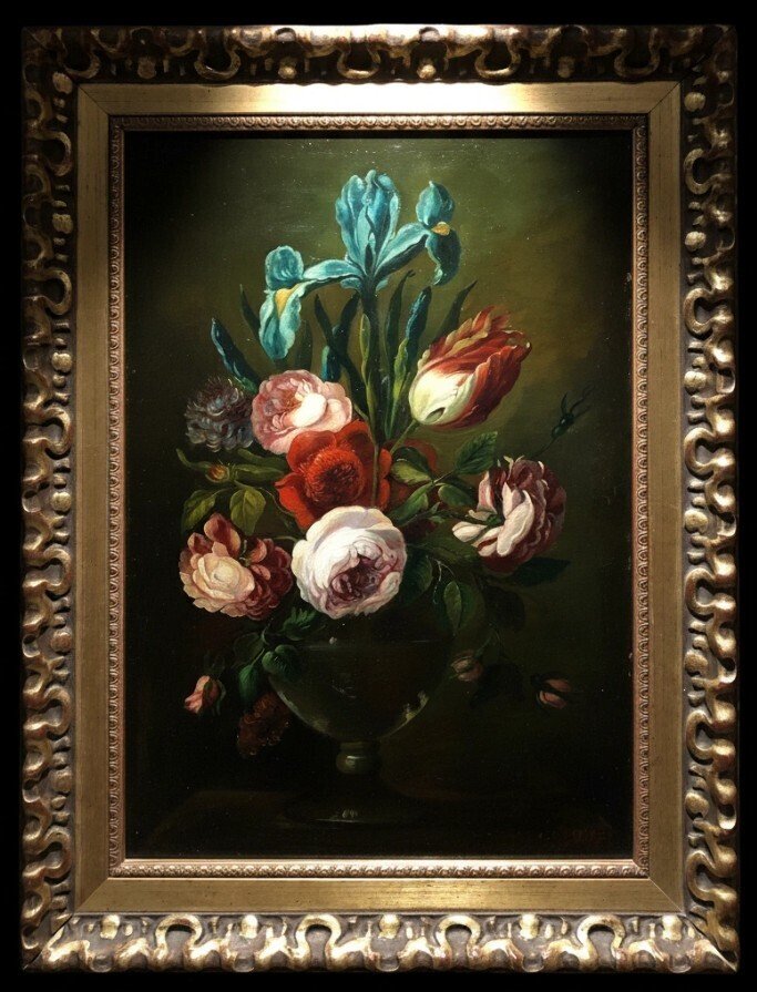 École européene (XIX) - Fleurs de l'heure sombre #3.2