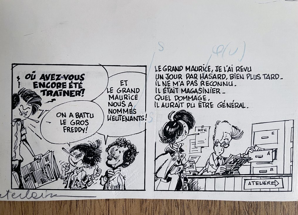 Wasterlain - 1 Original page - Docteur Poche #1.0