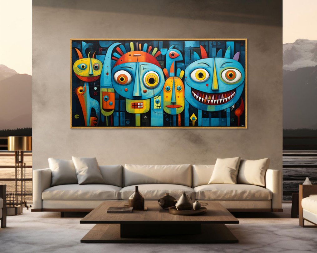 Felix van Horst - Whimsical Faces (XXL) #3.2