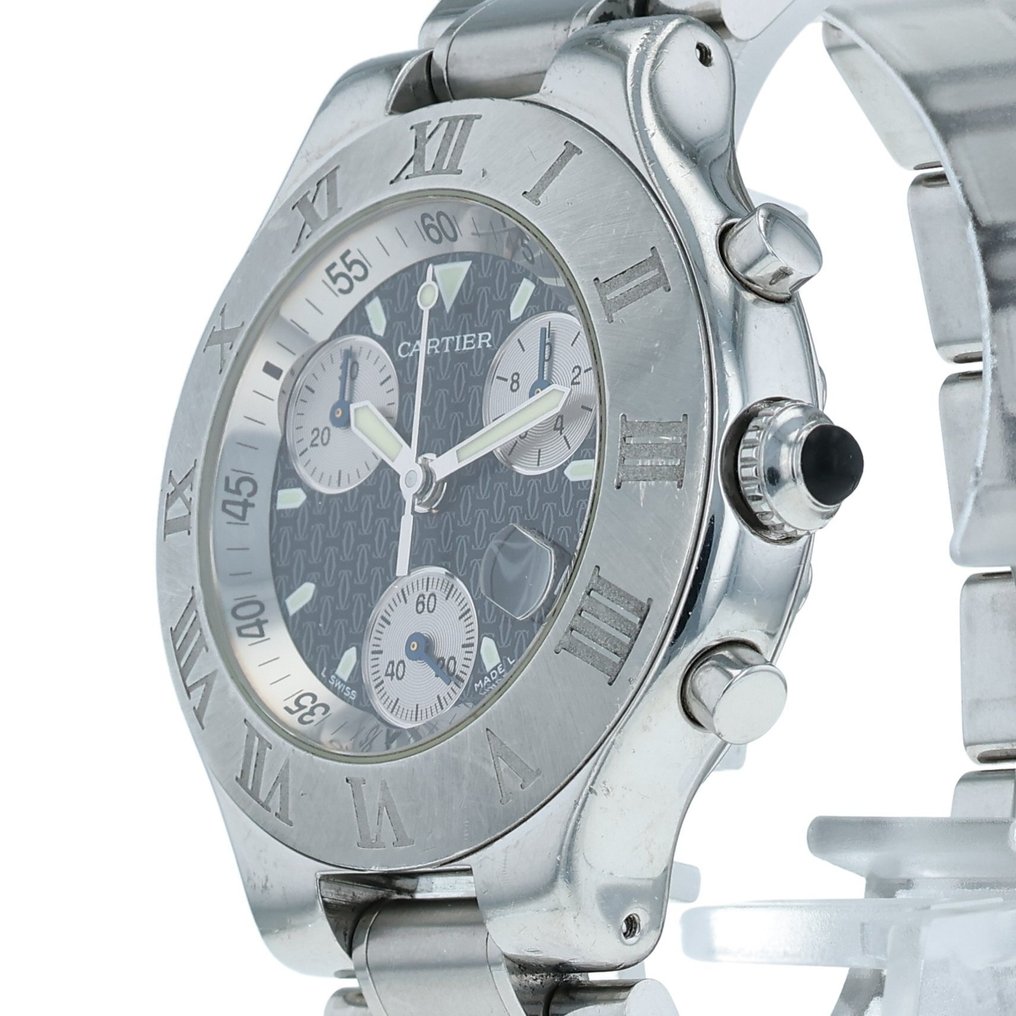 Cartier - Chronoscaph 21 - Nincs minimálár - 2424/W10172T2 - Férfi - 2005 #3.2