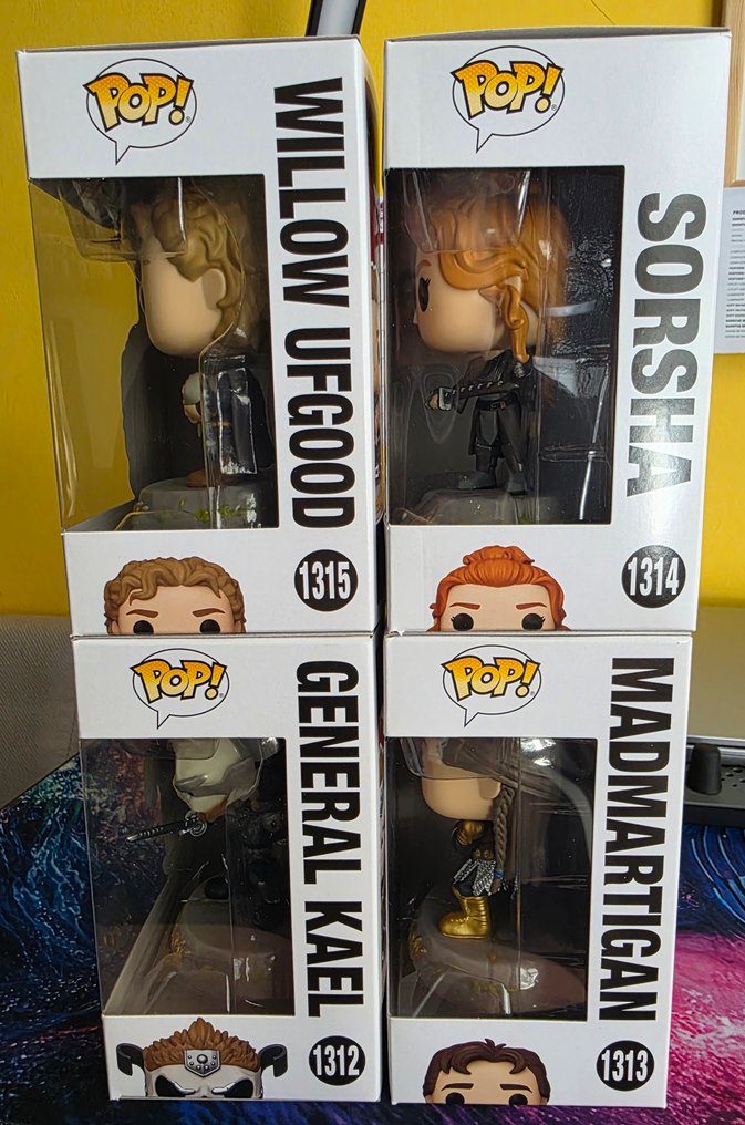 Funko - Funko Pop Willow Ufgood / Sorsha / General Kael / Madmartigan - 2020+ - Spagna #1.0