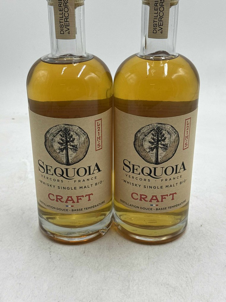 Sequoia - Craft L21H-5 - Single Malt Bio  - 70cl - 2 garrafas #1.0