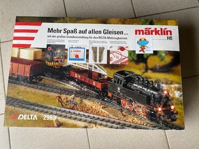 Märklin H0 - 2963 - Set pentru începători (1) - Cutie Märklin DELTA H0, utilizată - DB #1.0