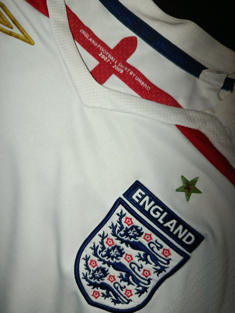 England Home - 欧洲足球锦标赛 - Wayne Rooney - 2007 - 团队服装 #2.1