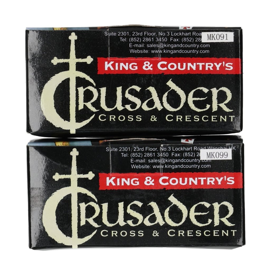 King & Country - Crusaders & Saracens - Saracens - Φιγούρα - MK091 “The Treasure Seeker” / MK099 “Charging Saracen Spearman”  (2) - Λευκό μέταλλο #3.2