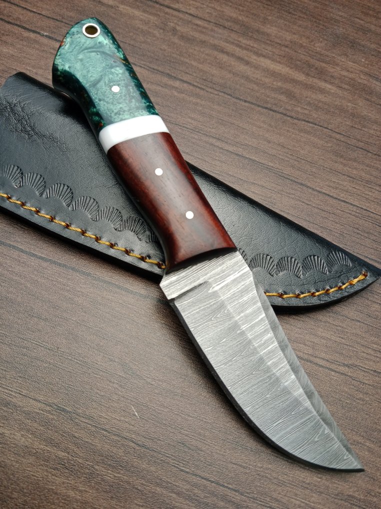 Obsidian - 厨刀 - Kitchen knife set -  介绍 Obsidian 定制系列厨师刀，传统工艺制作 - 专用钢 - 法国 #2.1