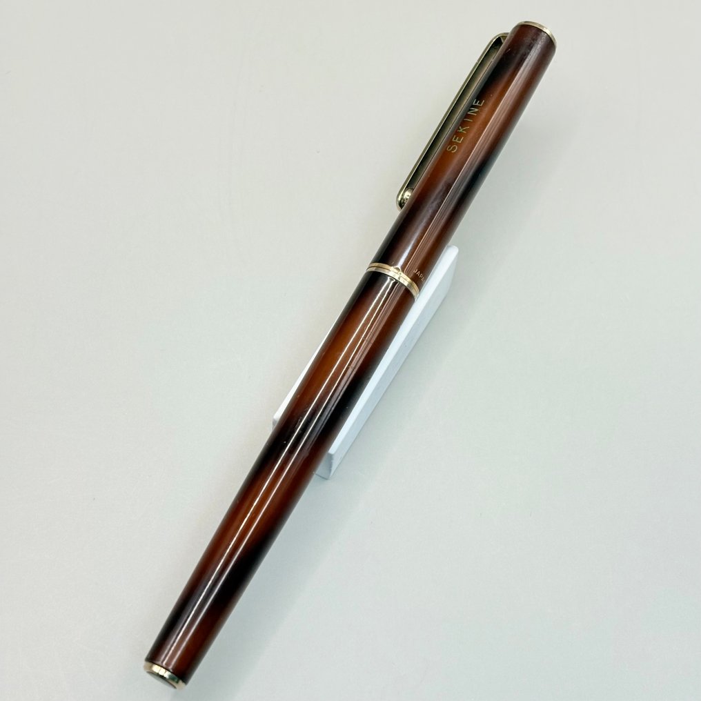 Sailor - Vintage (brown) - 14K gold nib (F) - Füllfederhalter #4.3