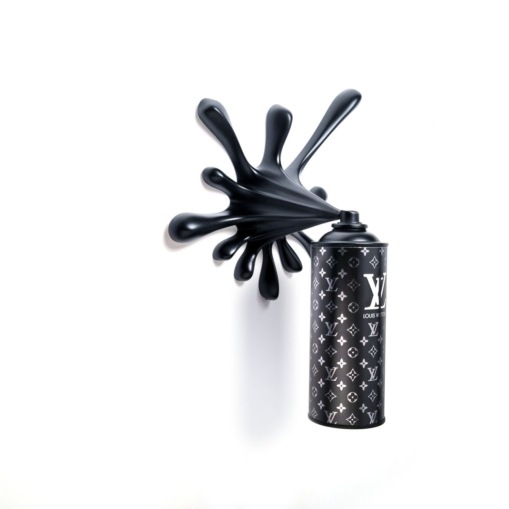 2FAST - Vuitton Black Splash sculpture #3.2