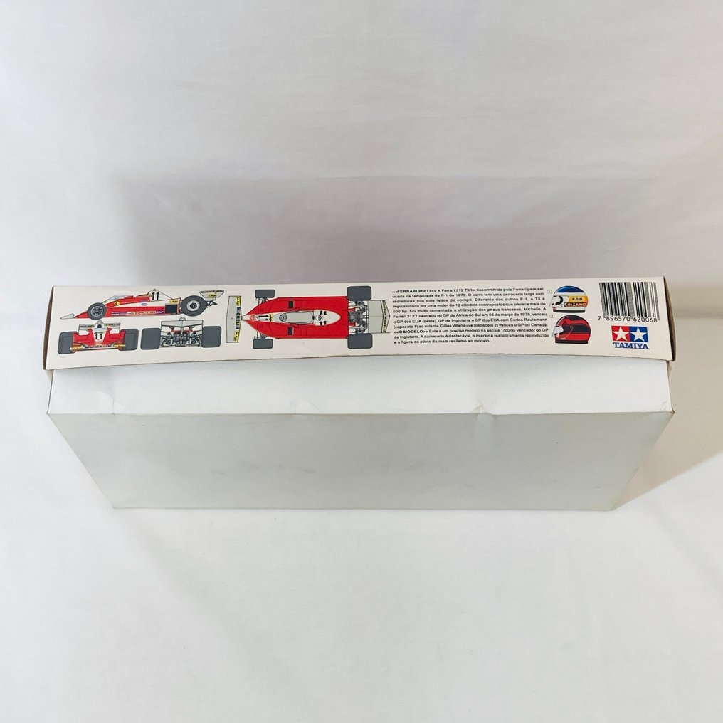 Tamiya 1:20 - 模型套件 - Ferrari 312T3 - 2006 复古巴西版 #1.0