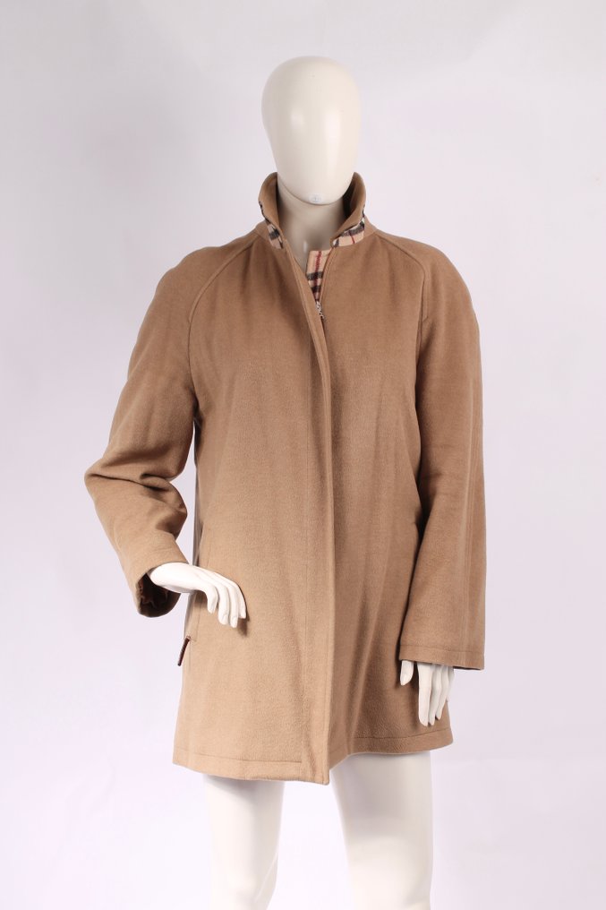 Burberry Wool Camel Coat - Coat #1.0