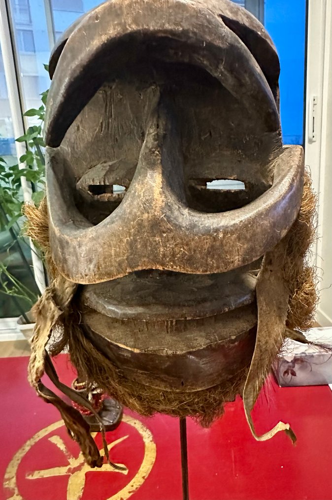 Μάσκα Bété (εθνοτική ομάδα Bété-κεντρική δυτική περιοχή της Ακτής Ελεφαντοστού) - Bété. - Ακτή Ελεφαντοστού (χωρίς τιμή ασφαλείας) #3.2