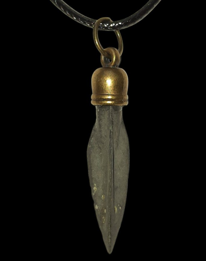 斯基泰人 青铜箭头吊坠。状况良好。  (沒有保留價) #1.0