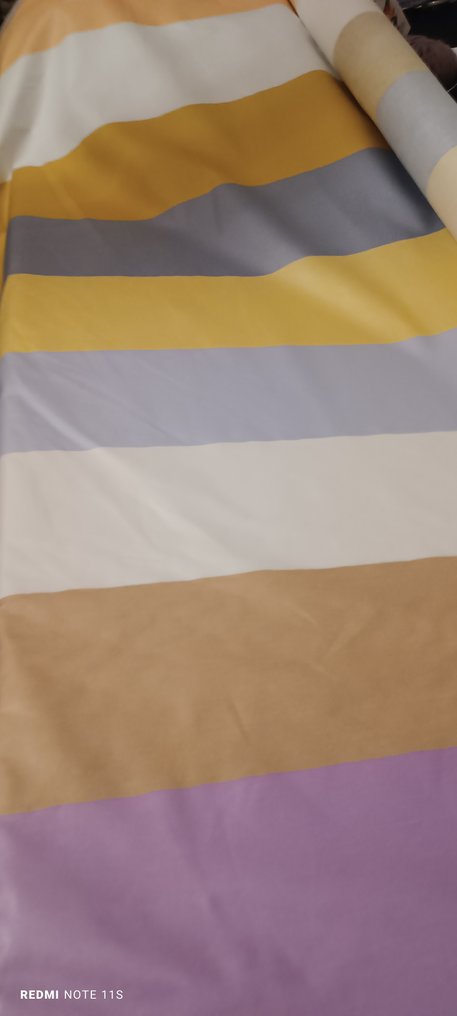 Têxtil  - 400 cm - 140 cm - Cotone stampato a mano #3.2