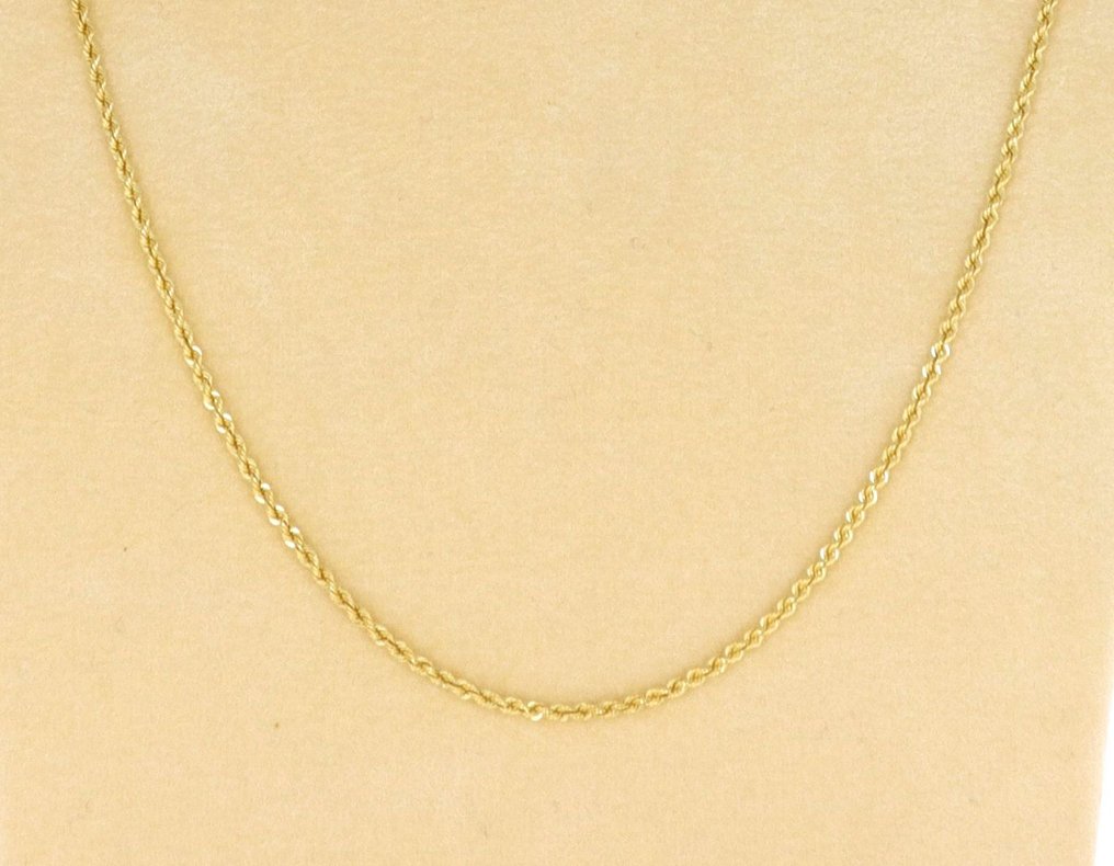 沒有保留價 - 頸鏈 - 18 克拉 黃金 #1.0