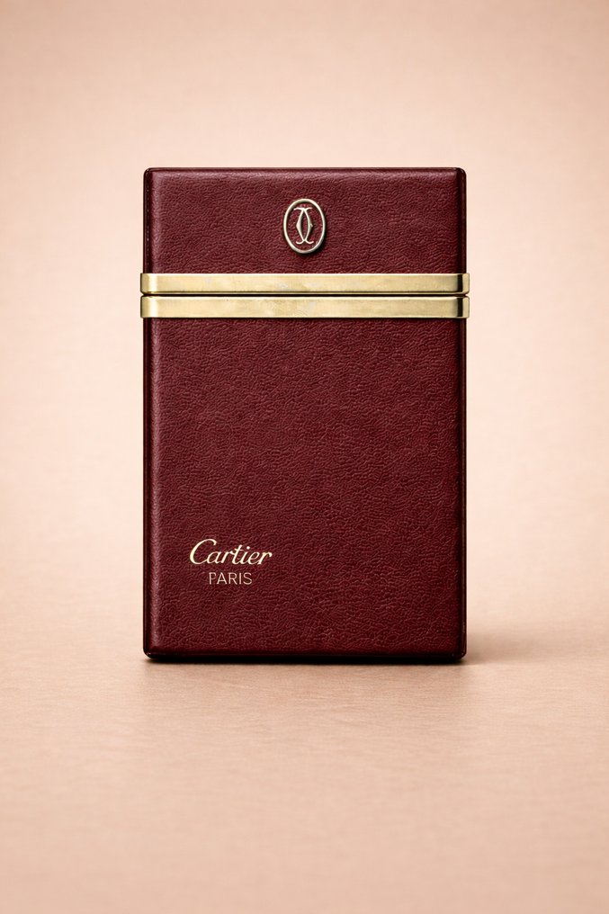 沒有保留價 - 煙盒 - 皮革, 金屬 #1.0