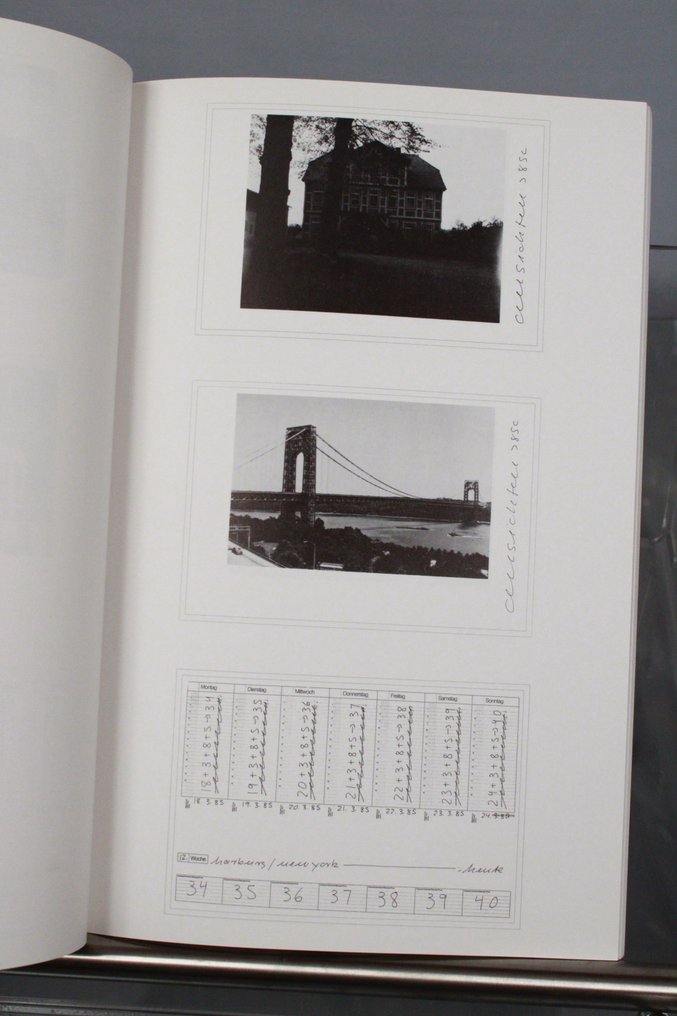 Hanne Darboven - Bismarckzeit and Ansichten 85 and Ein Jahrhundert – Johann Wolfgang von Goethe gewidmet - 1978-1999 #3.2