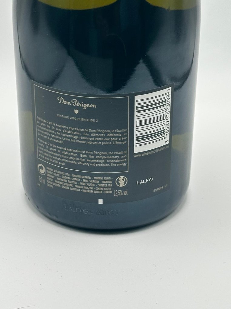 2002 Dom Pérignon, P2 - Champagne Brut - 1 Pullo (0.75L) #4.3