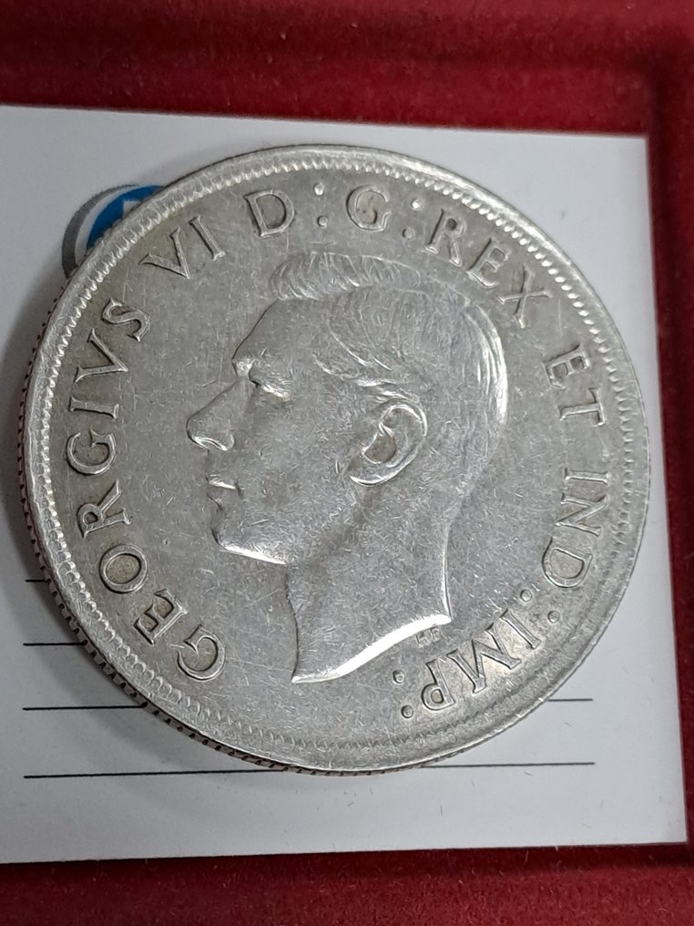 Καναδάς. George VI. Dollar 1937 (χωρίς τιμή ασφαλείας) #2.1