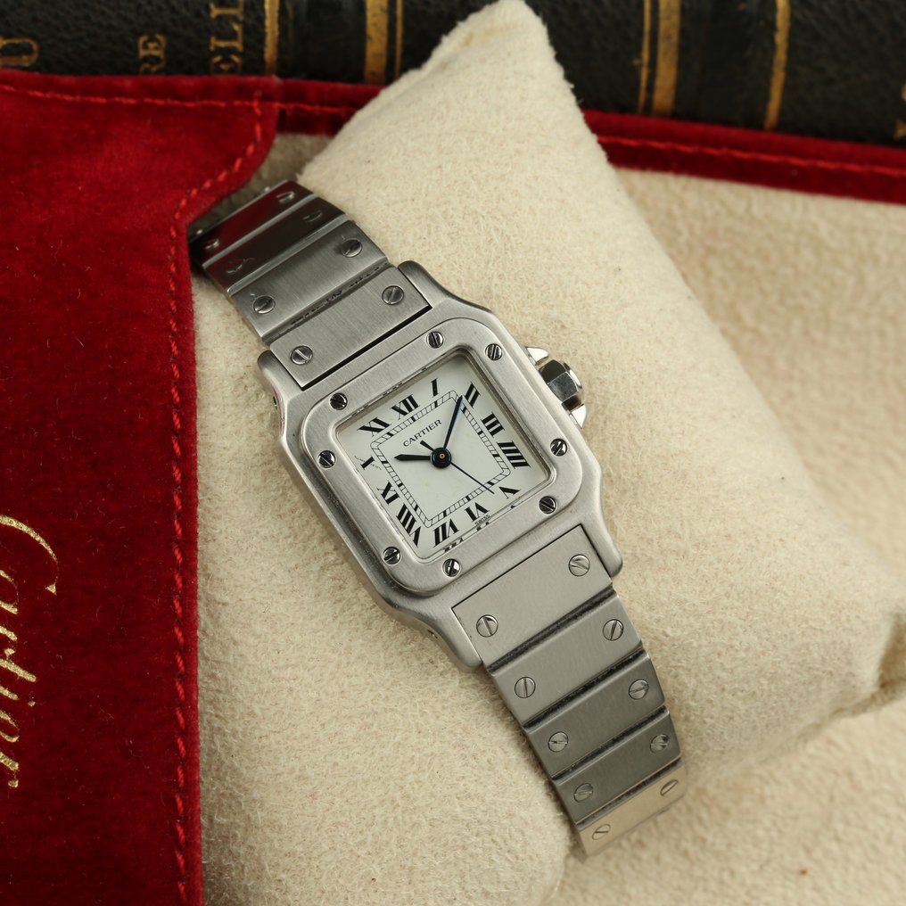 Cartier - Santos Carree - 0901 - Γυναίκες - 1980-1989  #2.1