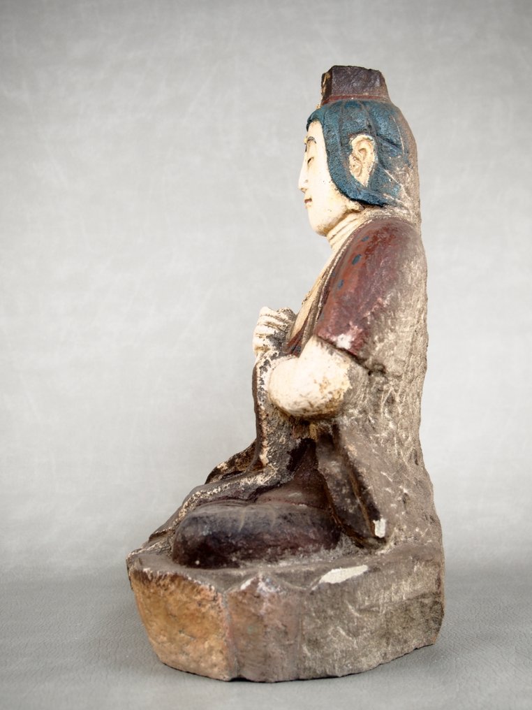 Benzaiten 弁財天, the goddess of intelligence and skill - Άγαλμα Πέτρα - Ιαπωνία #2.1