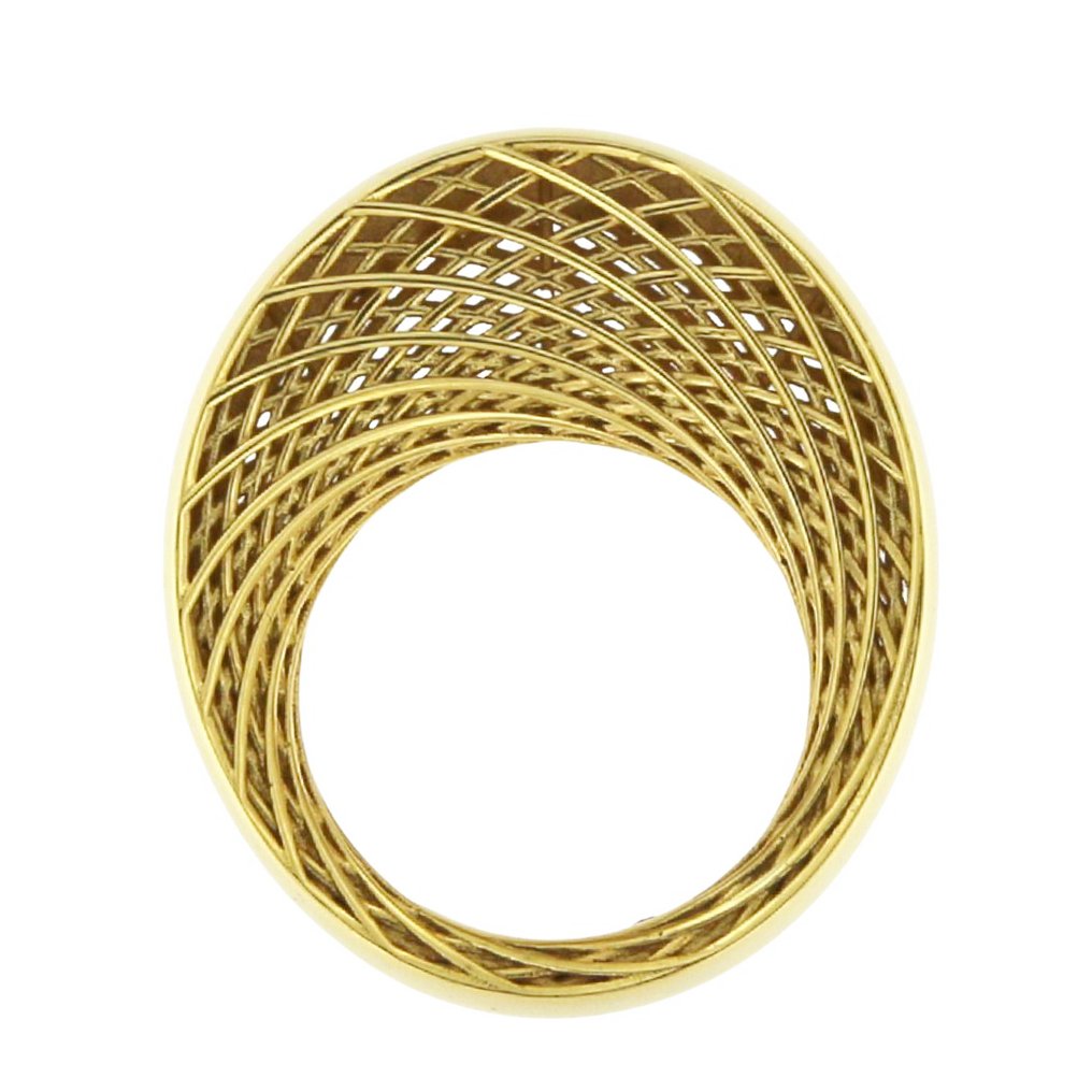 Roberto Coin - 戒指 - 18K包金 黄金 钻石 (天然)  #2.1