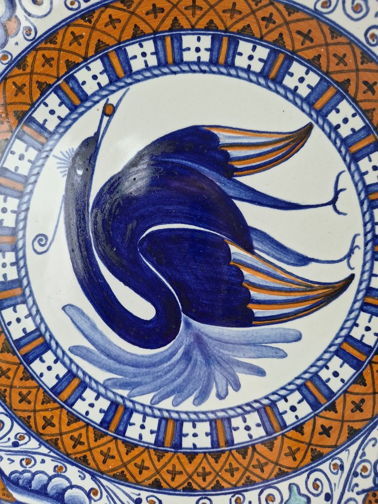 La Vecchia Faenza - Teller (2) - Töpferware - 2 dekorative Teller #3.2