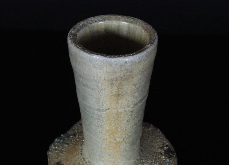 Ki-seto 花瓶——由活国家宝藏展出作品 - 石器 - 加藤孝造 Kato Kozo (1935-2023) - 日本 - 1900-2000 #4.3