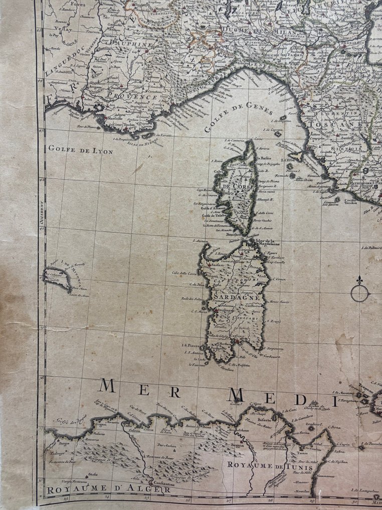 荷兰 - 意大利; Pierre Mortier - L’ITALIE. - 1701-1720 #3.2