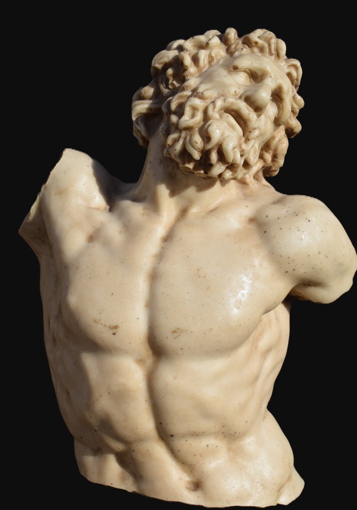 Γλυπτό, Torso del Laocoonte - 10 kg - 54 cm - Επανασχηματισμένος μάρμαρο Carrara. #4.3