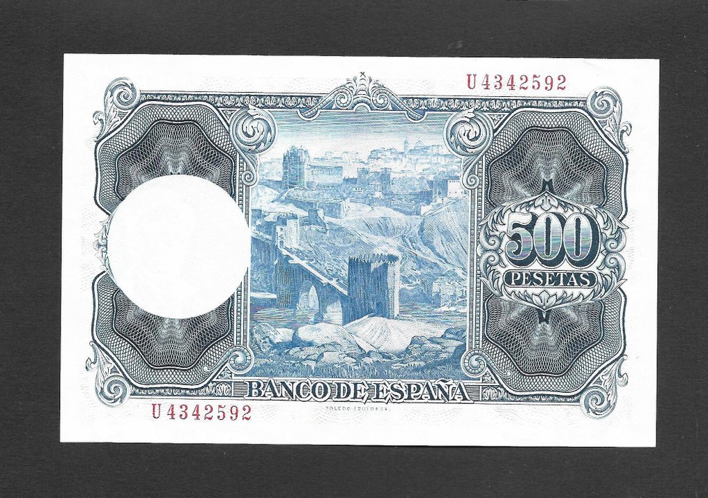 Spania. - 3 Banknotes - various dates (Fără preț de rezervă) #3.2