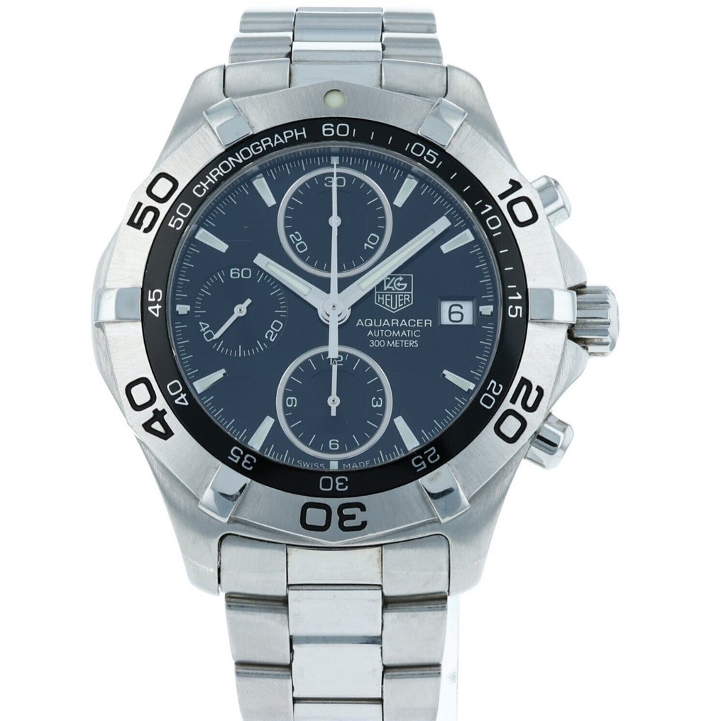 TAG Heuer - Aquaracer Chronograph 300m Date - Ingen mindstepris - CAF2110 - Mænd - 2010-2020  #1.0