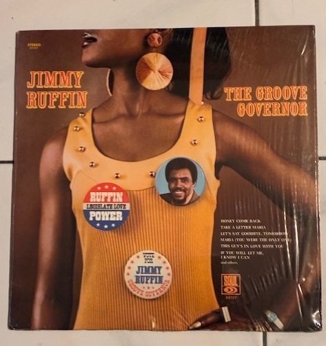 Jimmy Ruffin - The Groove Governor - Disco in vinile - Stereo - 1970 #1.0