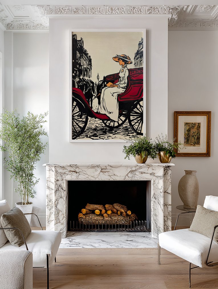 Flavia Delgado - LA NOVIA EN EL CARRUAJE ROJO XL (NO RESERVE) #1.0