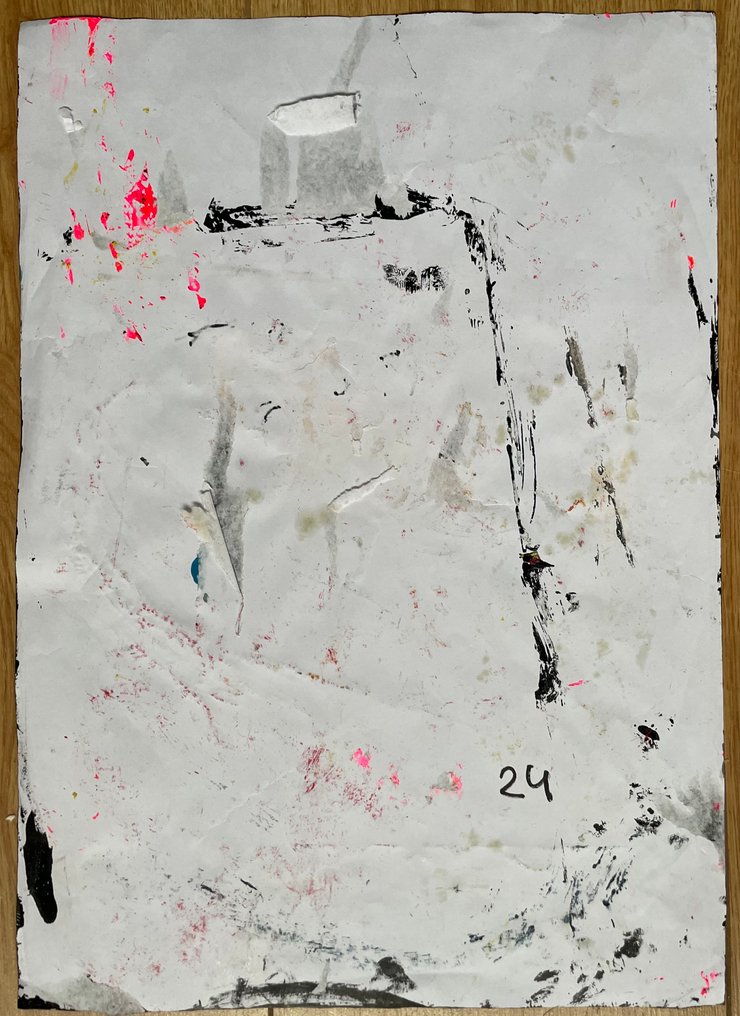 Peter Klashorst (1957) - Meisje met de parel (naar Vermeer) #4.3